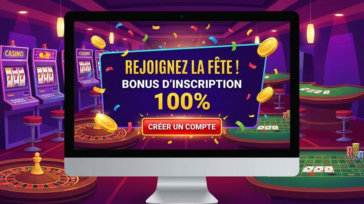 Inscription avec bonus